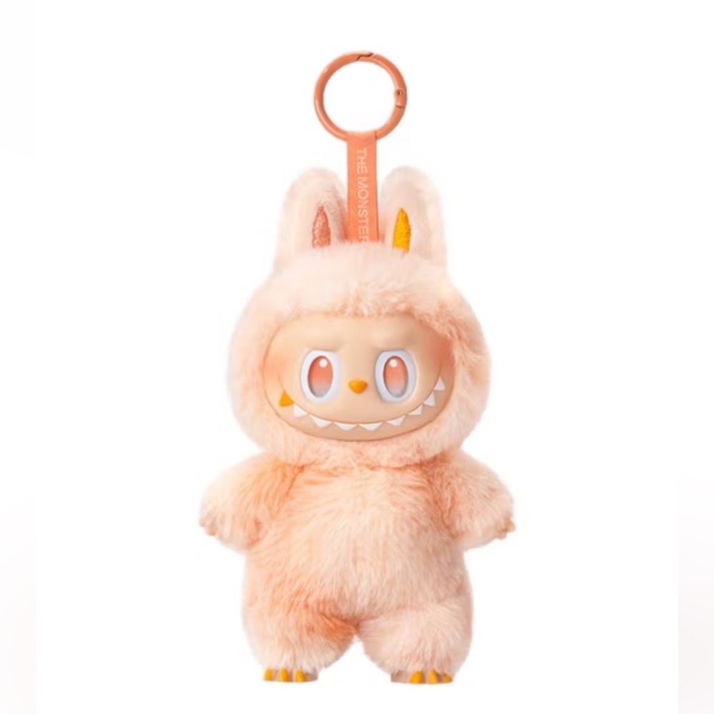 Big into energy monsters labubu vinyl plush pendant happiness. AUTHENTIC